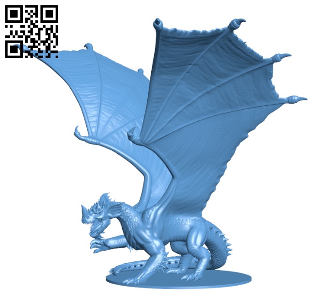 Dragon H003093 file stl free download 3D Model for CNC and 3d printer