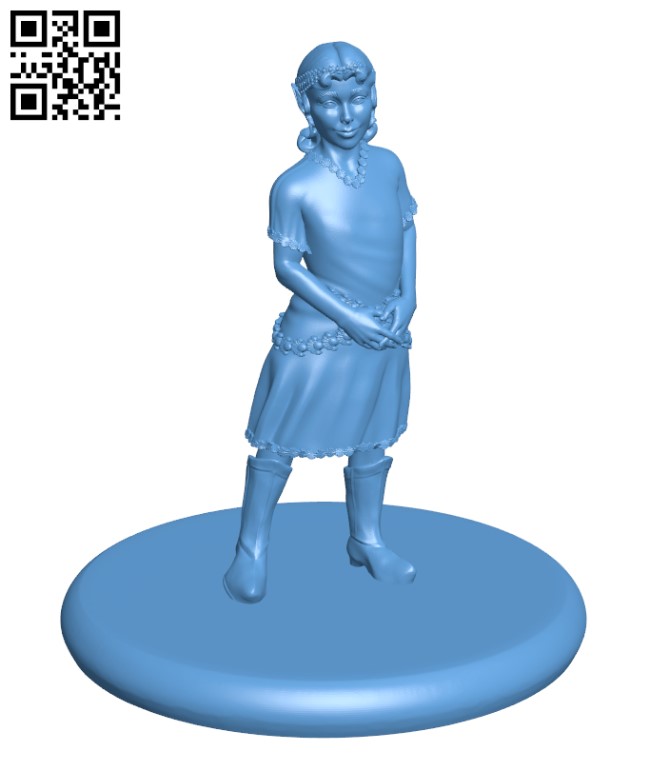 Elf noble child H002920 file stl free download 3D Model for CNC and 3d printer
