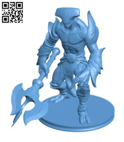Faceless Void – Dota 2 H002922 file stl free download 3D Model for CNC and 3d printer