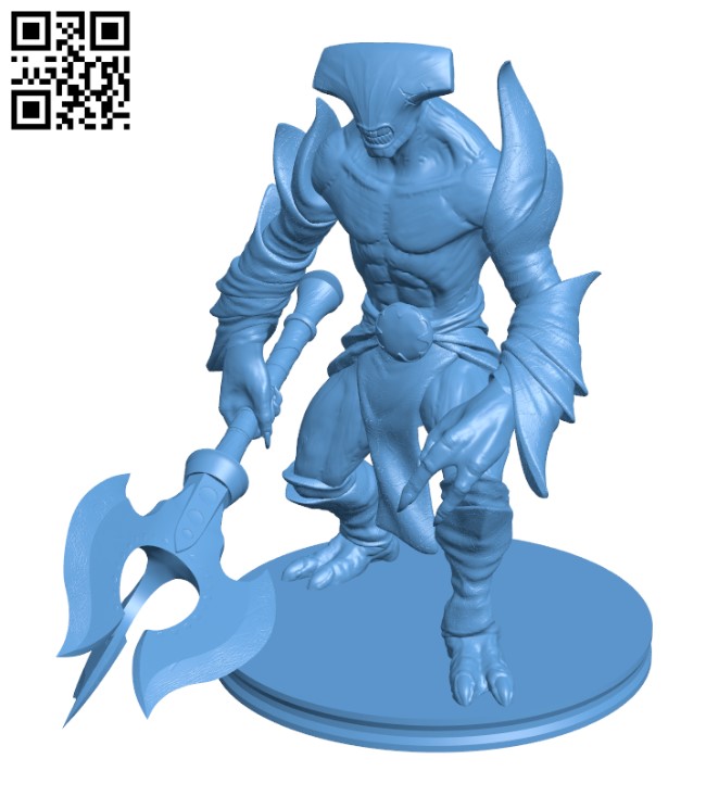 Faceless Void - Dota 2 H002922 file stl free download 3D Model for CNC and 3d printer