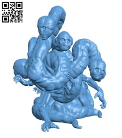 False Hydra H002611 file stl free download 3D Model for CNC and 3d printer