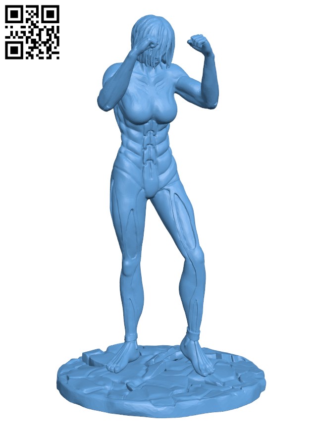 Female Titan H002974 file stl free download 3D Model for CNC and 3d printer
