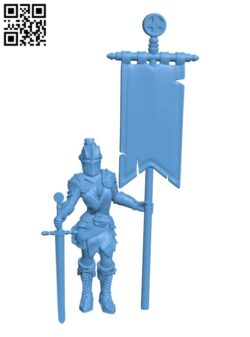 Female knight H002794 file stl free download 3D Model for CNC and 3d printer