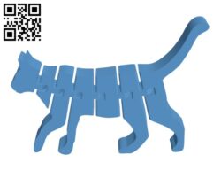 Flexi Cat H003023 file stl free download 3D Model for CNC and 3d printer