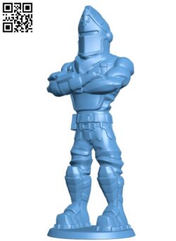 Fortnite Black Knight Skin H003143 file stl free download 3D Model for CNC and 3d printer