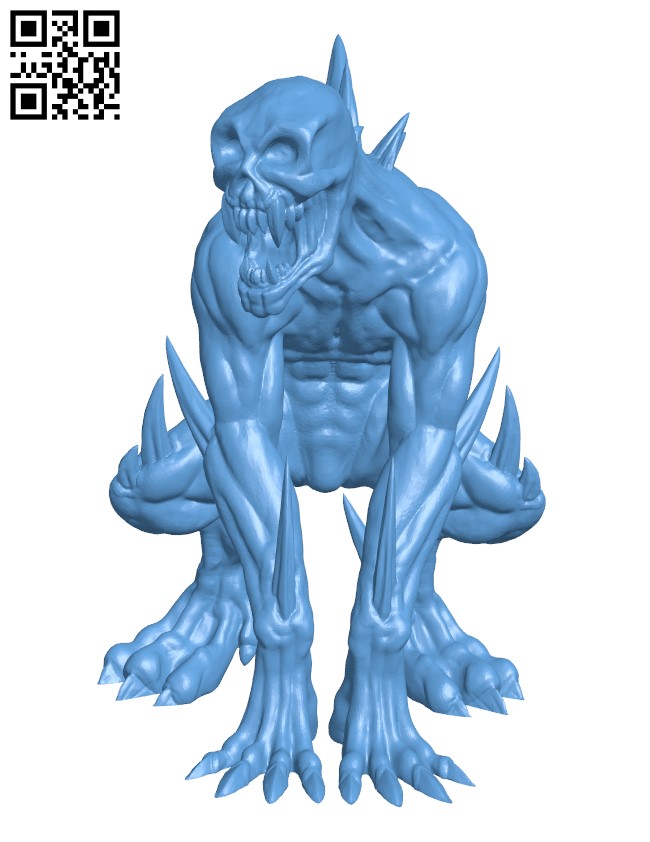 Ghoul H002727 file stl free download 3D Model for CNC and 3d printer