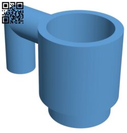 Giant lego cup H003099 file stl free download 3D Model for CNC and 3d printer