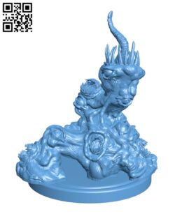 Gibbering Mouther H002976 file stl free download 3D Model for CNC and 3d printer