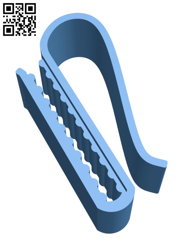 Glasses car clip H002499 file stl free download 3D Model for CNC and 3d printer