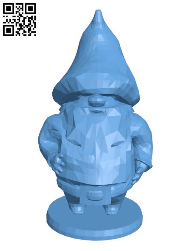 Gnome H002728 file stl free download 3D Model for CNC and 3d printer