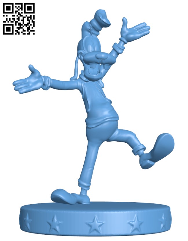 Goofy H003098 file stl free download 3D Model for CNC and 3d printer