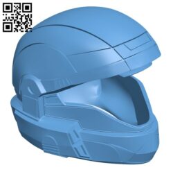 Halo 3 ODST helmet Wearable H002564 file stl free download 3D Model for CNC and 3d printer