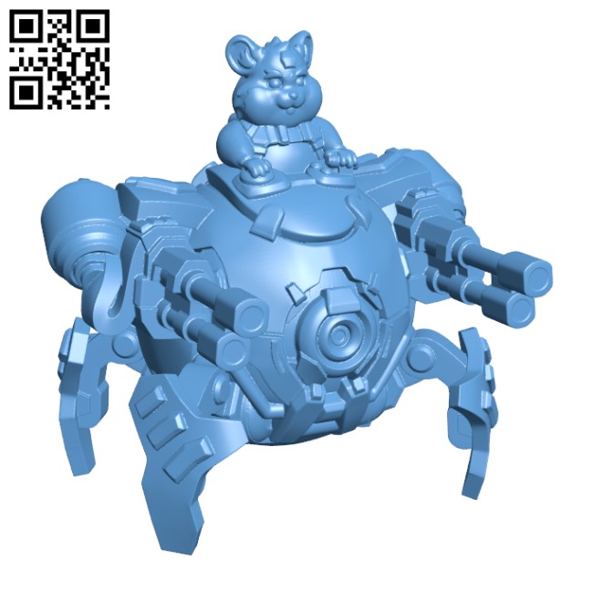 Hammond - Overwatch H002854 file stl free download 3D Model for CNC and 3d printer