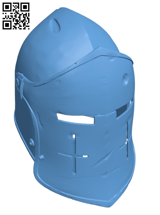 Helmet For Honor Warden H003145 file stl free download 3D Model for CNC and 3d printer
