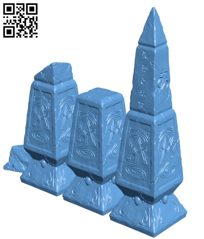 High Elves Waystone H003102 file stl free download 3D Model for CNC and 3d printer