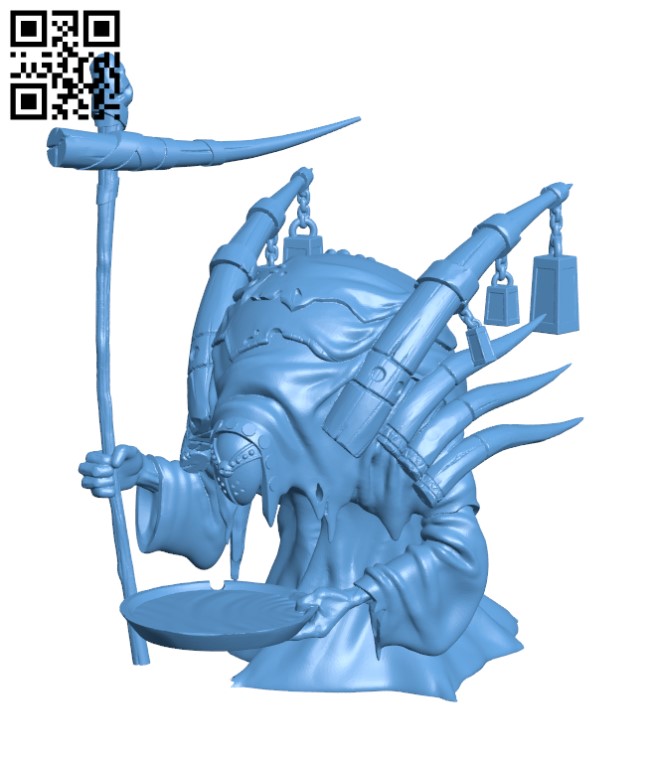 High Priest H002856 file stl free download 3D Model for CNC and 3d printer