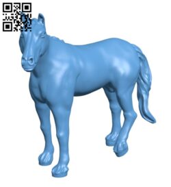 Horse H003060 file stl free download 3D Model for CNC and 3d printer