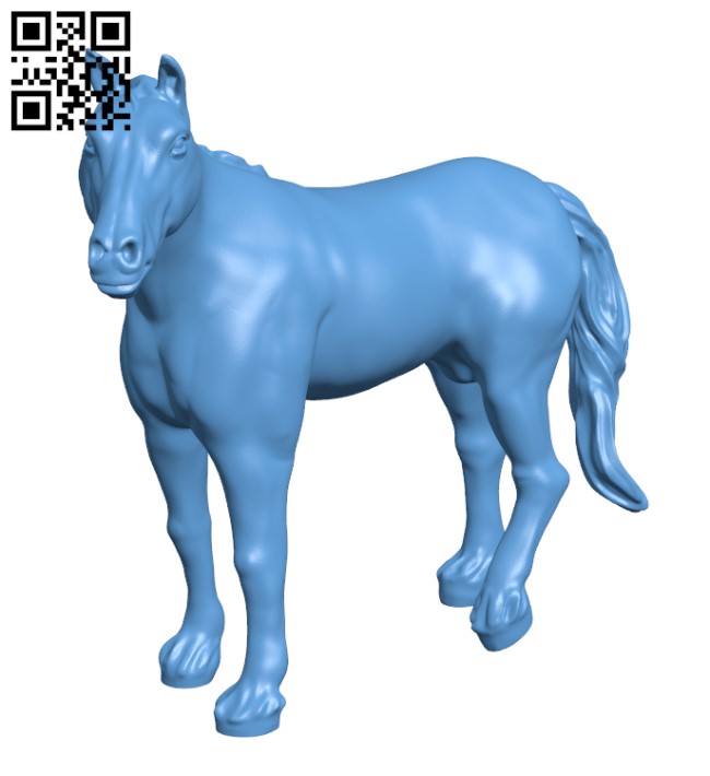 Horse H003060 file stl free download 3D Model for CNC and 3d printer