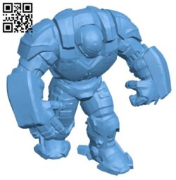 Hulkbuster – Superhero H002802 file stl free download 3D Model for CNC and 3d printer