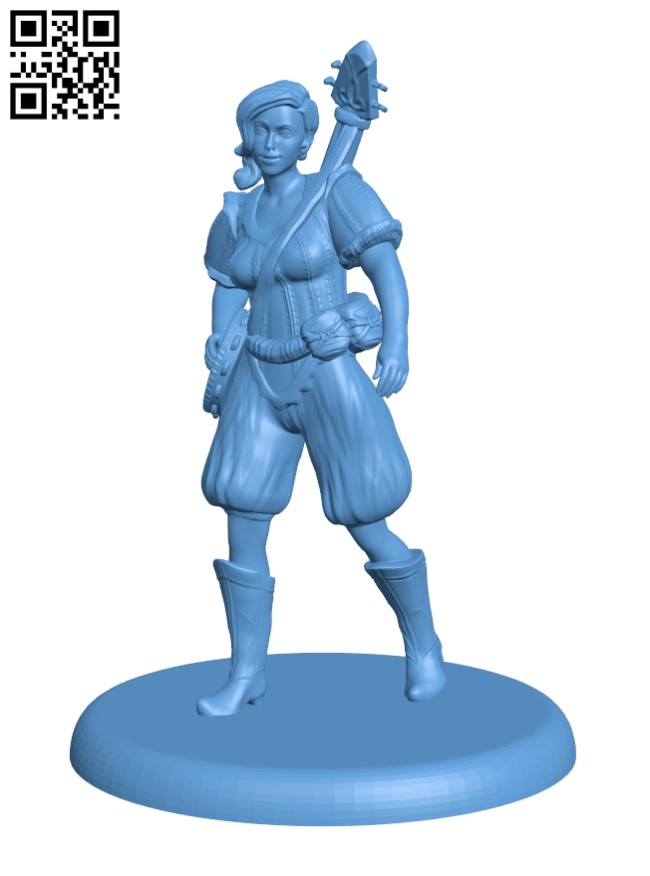 Human Bard H003147 file stl free download 3D Model for CNC and 3d printer