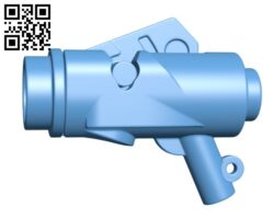Human scale brick stud launcher H002980 file stl free download 3D Model for CNC and 3d printer