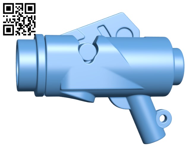 Human scale brick stud launcher H002980 file stl free download 3D Model for CNC and 3d printer