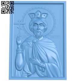 Icon of Constantine A006722 download free stl files 3d model for CNC wood carving