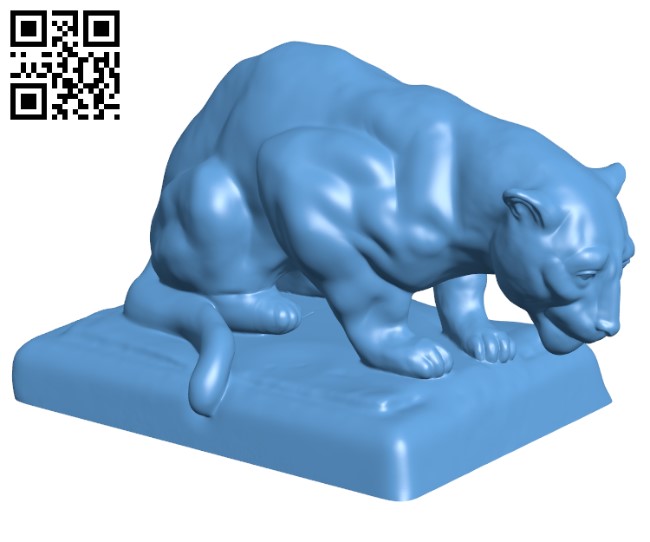 Jaguar H002804 file stl free download 3D Model for CNC and 3d printer