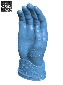 Kingslayer’s golden hand H002929 file stl free download 3D Model for CNC and 3d printer