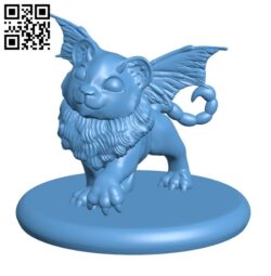 Manticore H003033 file stl free download 3D Model for CNC and 3d printer