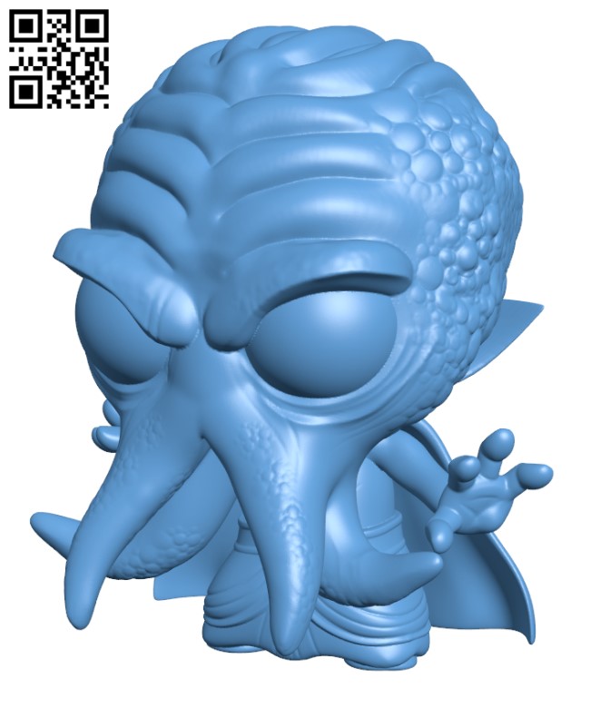 Mindflayer H002811 file stl free download 3D Model for CNC and 3d printer