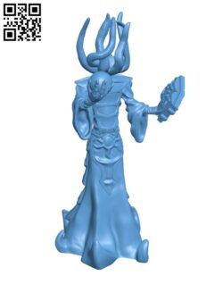 Mindflayer monster creature H002452 file stl free download 3D Model for CNC and 3d printer