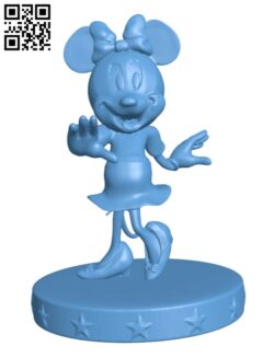 Minnie mouse H002380 file stl free download 3D Model for CNC and 3d printer