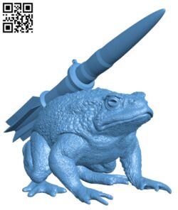 Missile toad H003116 file stl free download 3D Model for CNC and 3d printer