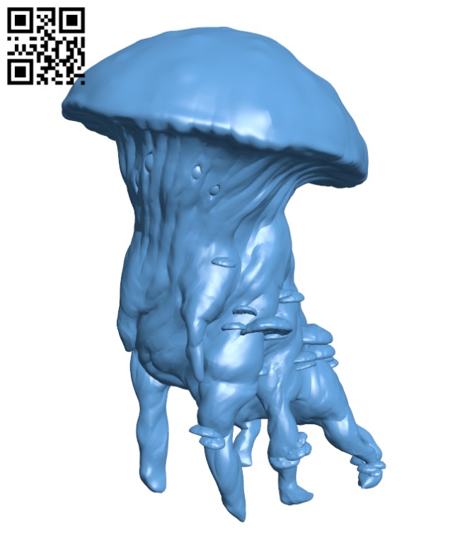 Myconid H002350 file stl free download 3D Model for CNC and 3d printer