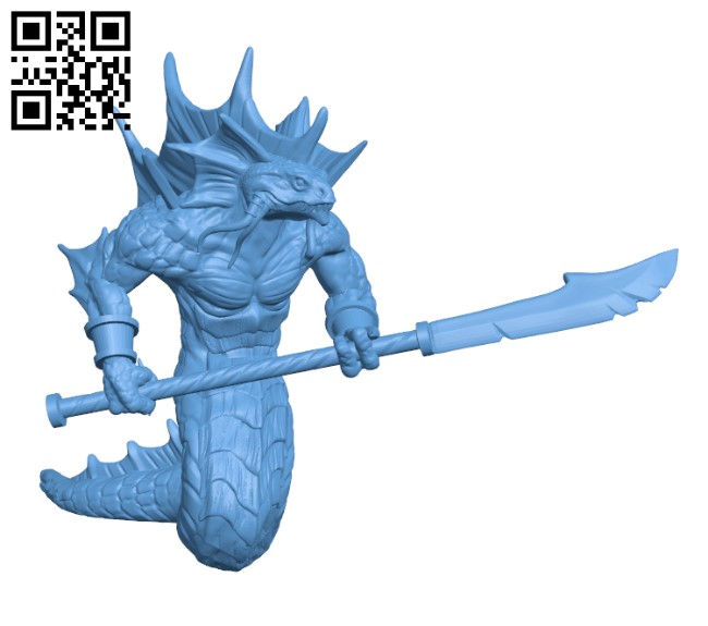 Naga H002817 file stl free download 3D Model for CNC and 3d printer