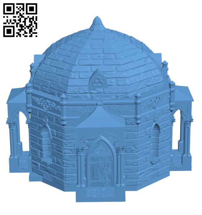 OpenForge 2.0 Mausoleum H002352 file stl free download 3D Model for CNC and 3d printer