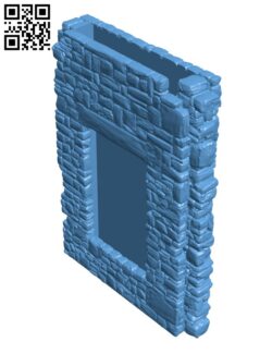 OpenForge Ruined Stone Portal H002869 file stl free download 3D Model for CNC and 3d printer