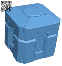 Overwatch Loot box H002516 file stl free download 3D Model for CNC and 3d printer