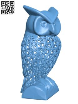 Owl Pen Holder H003039 file stl free download 3D Model for CNC and 3d printer