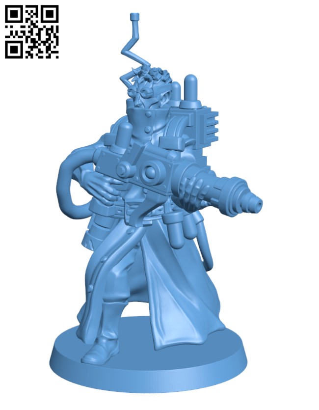 Paracausalist - Beyond Mortality Hero H002751 file stl free download 3D Model for CNC and 3d printer