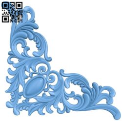 Pattern in the corner A006710 download free stl files 3d model for CNC wood carving