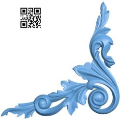Pattern in the corner A006714 download free stl files 3d model for CNC wood carving