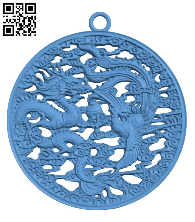 Pendant H002695 file stl free download 3D Model for CNC and 3d printer