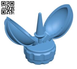 Pseudo Secret Ring Box H002354 file stl free download 3D Model for CNC and 3d printer