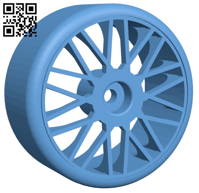 RC Model Drift Wheel H003251 file stl free download 3D Model for CNC and 3d printer