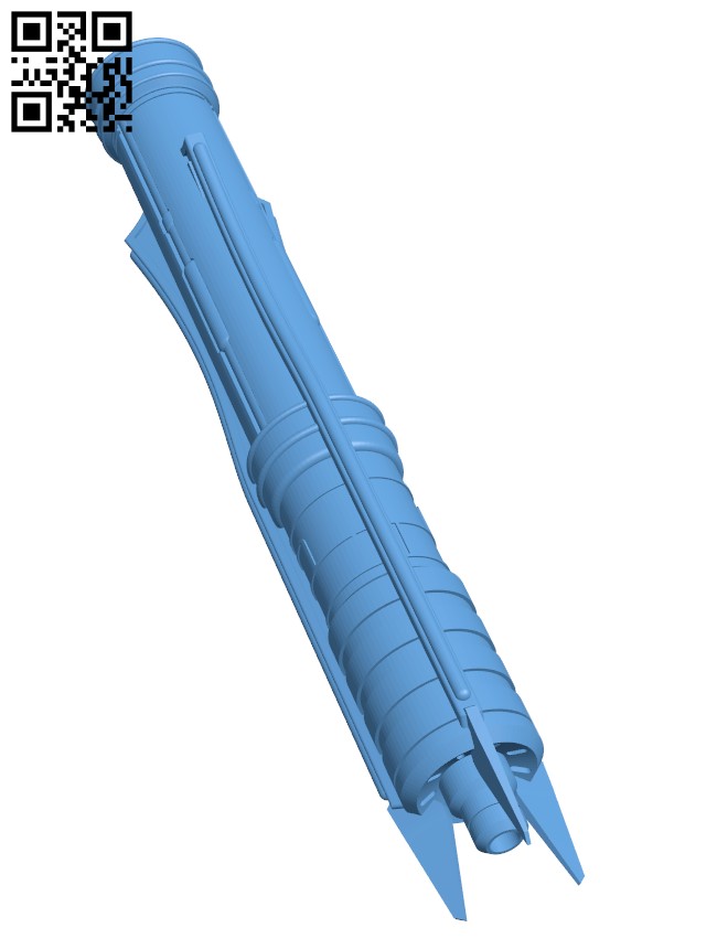 Revan's Lightsaber H003153 file stl free download 3D Model for CNC and 3d printer