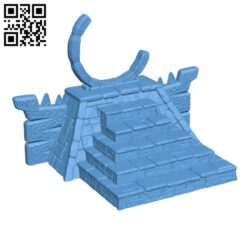 Ruined portal H002580 file stl free download 3D Model for CNC and 3d printer