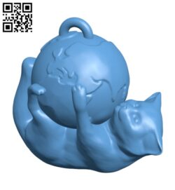 Sand cat pendant H003067 file stl free download 3D Model for CNC and 3d printer