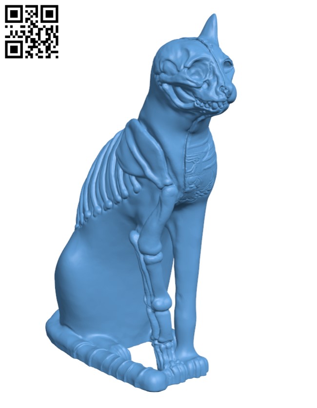 Modelo de impressão 3D de gatos de xadrez Modelo 3D - TurboSquid